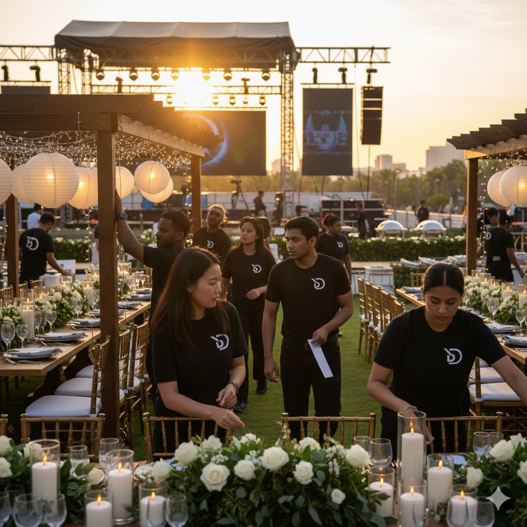 Elegant Wedding Setup